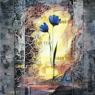 Colorful Flowers oil painting